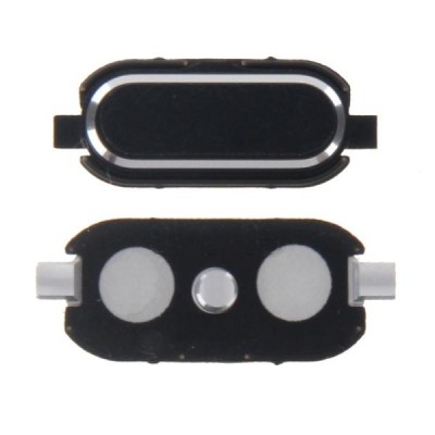 Home Button Outer For Samsung Galaxy E500m Black By - Maxbhi Com