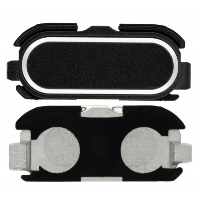 Home Button Outer For Samsung Galaxy Tab A 8 Black By - Maxbhi Com