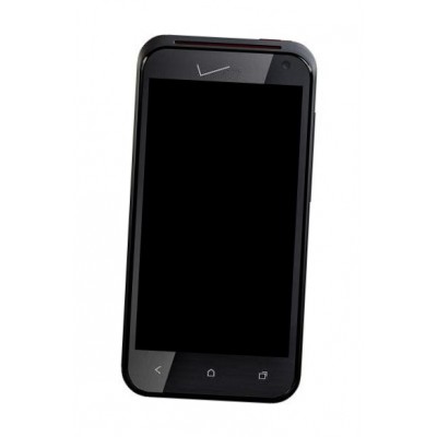 Lcd Frame Middle Chassis For Htc Droid Incredible 4g Lte Black By - Maxbhi Com