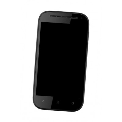 Lcd Frame Middle Chassis For Htc One Sv Black By - Maxbhi Com