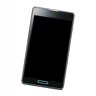 Lcd Frame Middle Chassis For Lg Optimus L7 Ii P710 Black By - Maxbhi Com