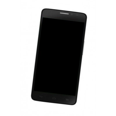 Lcd Frame Middle Chassis For Alcatel One Touch Idol X Plus Black By - Maxbhi Com