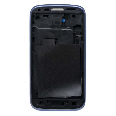 Housing For Samsung Galaxy Core I8262 With Dual Sim Metallic Blue - Maxbhi Com
