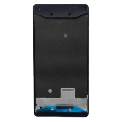 Lcd Frame Middle Chassis For Lenovo K8 Note Black By - Maxbhi Com