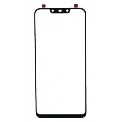 Replacement Front Glass For Huawei Nova 3 Black By - Maxbhi Com