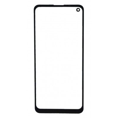 Replacement Front Glass For Lg W41 Plus Black By - Maxbhi Com