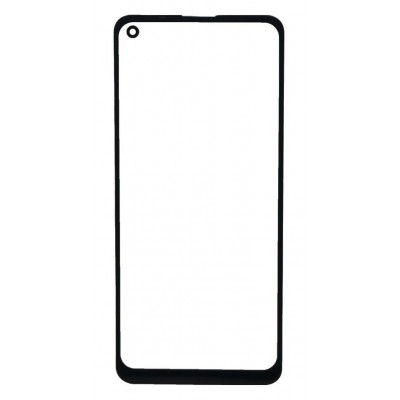 Replacement Front Glass For Lg W41 Plus Black By - Maxbhi Com