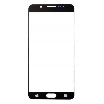 Replacement Front Glass For Samsung Galaxy Note 5 Blue By - Maxbhi Com