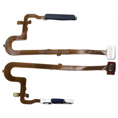 Fingerprint Sensor Flex Cable For Oppo K10 5g Black By - Maxbhi Com