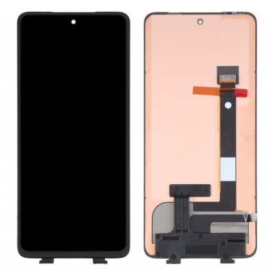 Lcd With Touch Screen For Motorola Moto G82 5g White By - Maxbhi Com