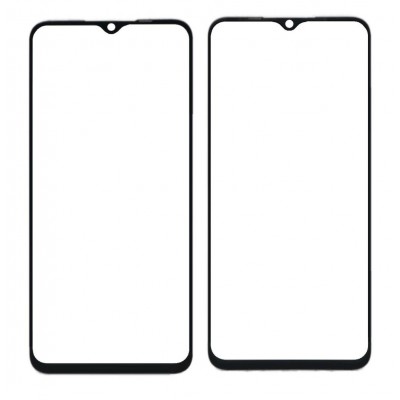 Replacement Front Glass For Oppo K10 5g Black By - Maxbhi Com