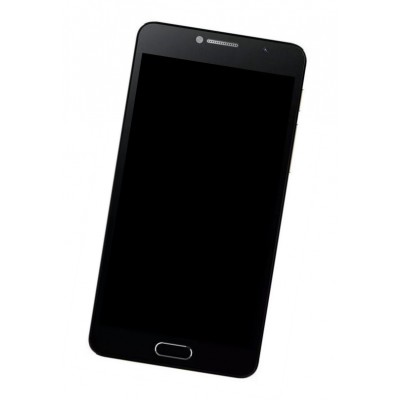 Home Button Complete For Alcatel Flash Plus 2 Silver By - Maxbhi Com