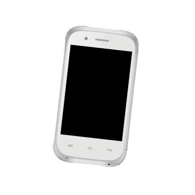 Lcd Frame Middle Chassis For Intex Cloud X5 Black By - Maxbhi Com