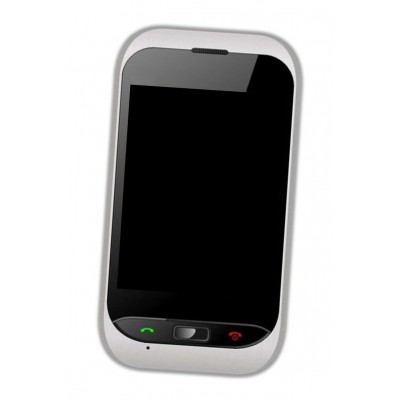 Lcd Frame Middle Chassis For Micromax X396 Black By - Maxbhi Com