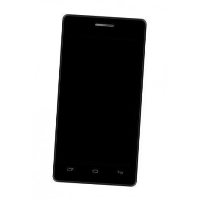 Lcd Frame Middle Chassis For Rage Rayon Black By - Maxbhi Com