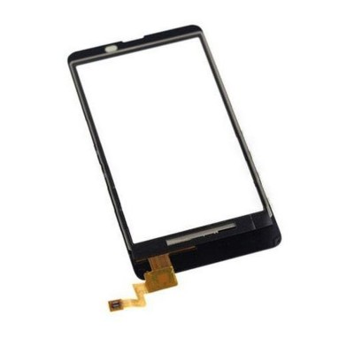 Touch Screen Digitizer For Nokia X Dual Sim Rm980 Black By - Maxbhi Com