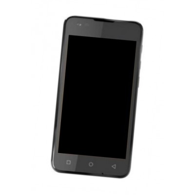 Lcd Frame Middle Chassis For Micromax Canvas Blaze 4g Q400 White By - Maxbhi Com