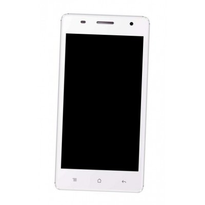 Lcd Frame Middle Chassis For White Cherry Mi2 White By - Maxbhi Com