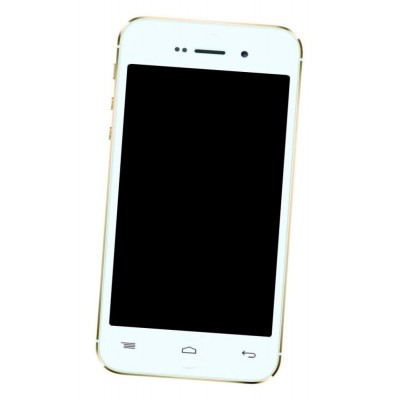 Lcd Frame Middle Chassis For Volks Smart S53 Black By - Maxbhi Com