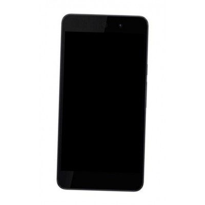 Lcd Frame Middle Chassis For Wiko Rainbow Lite 4g Blue By - Maxbhi Com
