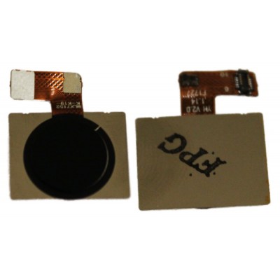 Fingerprint Sensor Flex Cable For Blu R2 Lte Black By - Maxbhi Com