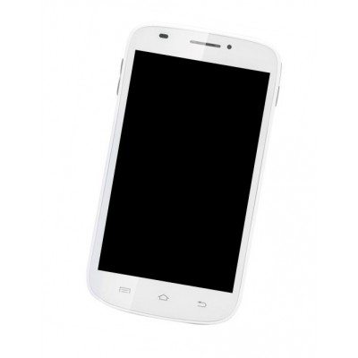 Lcd Frame Middle Chassis For Prestigio Multiphone 5000 Duo White By - Maxbhi Com