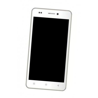 Lcd Frame Middle Chassis For Intex Aqua Life V Grey By - Maxbhi Com