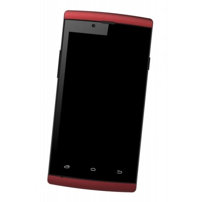 Lcd Frame Middle Chassis For Spice Xlife 404 Black By - Maxbhi Com