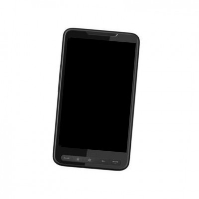 Lcd Frame Middle Chassis For Tata Docomo Htc Hd2 Black By - Maxbhi Com