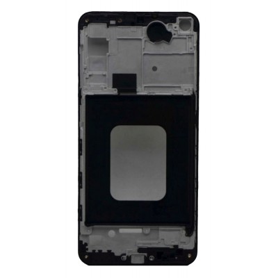 Lcd Frame Middle Chassis For Samsung Galaxy M40 Orange By - Maxbhi Com