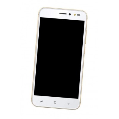 Lcd Frame Middle Chassis For Intex Staari 10 White By - Maxbhi Com