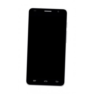 Lcd Frame Middle Chassis For Posh Kick Pro Lte L520 White By - Maxbhi Com