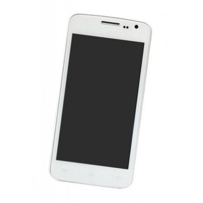 Lcd Frame Middle Chassis For Obi Python S452 Black By - Maxbhi Com