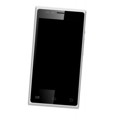 Lcd Frame Middle Chassis For Bq E2 Black By - Maxbhi Com