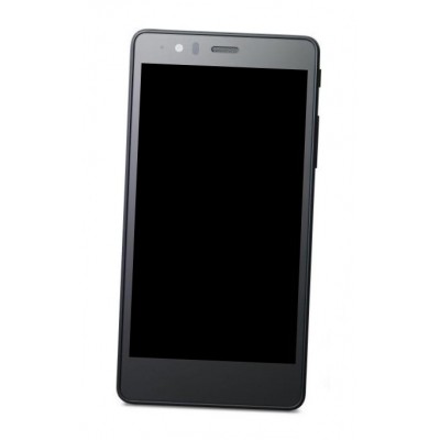 Lcd Frame Middle Chassis For Bq Aquaris E5 Hd Ubuntu Edition Black By - Maxbhi Com