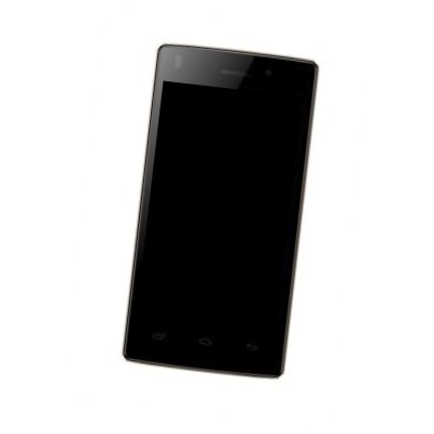 Lcd Frame Middle Chassis For Intex Aqua Y2 Ultra Black By - Maxbhi Com