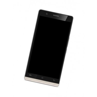 Lcd Frame Middle Chassis For Lava Iris Icon Black By - Maxbhi Com