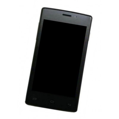 Lcd Frame Middle Chassis For Karbonn A105 Black By - Maxbhi Com