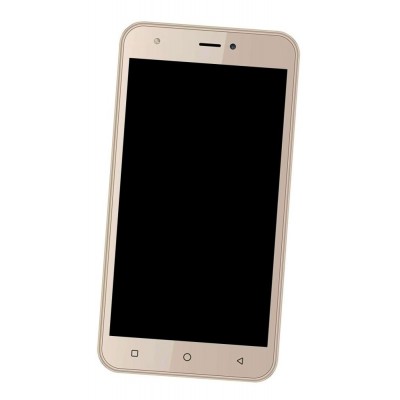 Lcd Frame Middle Chassis For Intex Aqua Note 5 5 White By - Maxbhi Com
