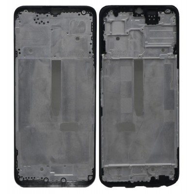 Lcd Frame Middle Chassis For Oppo A57 4g 2022 Black By - Maxbhi Com