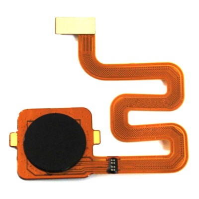 Fingerprint Sensor Flex Cable For Blu Vivo X Black By - Maxbhi Com