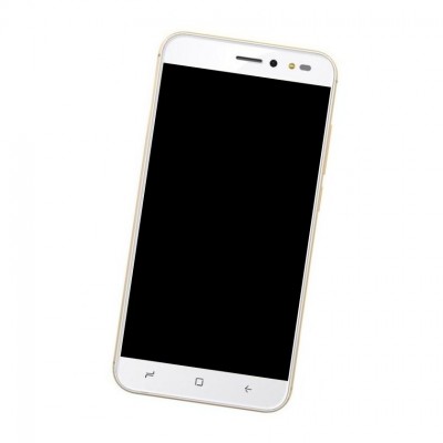 Lcd Frame Middle Chassis For Intex Uday Blue By - Maxbhi Com