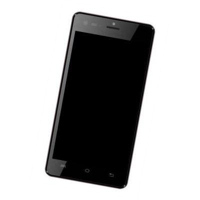 Lcd Frame Middle Chassis For Lava Iris 705 Black By - Maxbhi Com