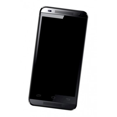 Lcd Frame Middle Chassis For Micromax Canvas Fire 3 Q375 Black By - Maxbhi Com