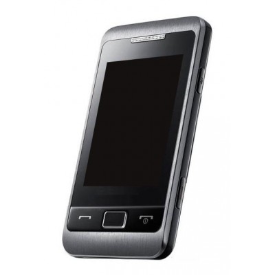 Lcd Frame Middle Chassis For Samsung C3330 Champ 2 White By - Maxbhi Com