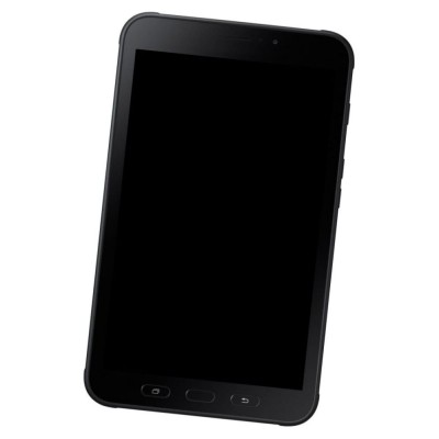 Lcd Frame Middle Chassis For Samsung Galaxy Tab Active 2 Lte Black By - Maxbhi Com