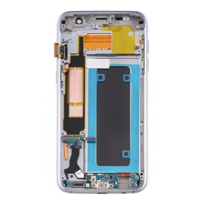 Lcd With Touch Screen For Samsung Galaxy S7 Edge 128gb Black By - Maxbhi Com