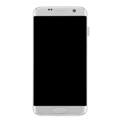 Lcd With Touch Screen For Samsung Galaxy S7 Edge 64gb White By - Maxbhi Com