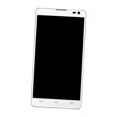 Lcd Frame Middle Chassis For Lg Optimus L9 2 White By - Maxbhi Com