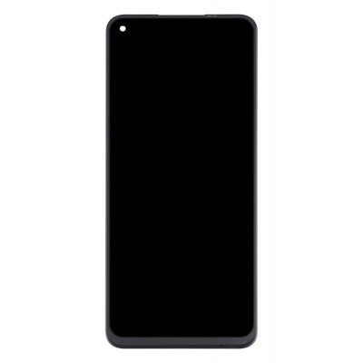 Lcd With Touch Screen For Realme Narzo 30 Black By - Maxbhi Com